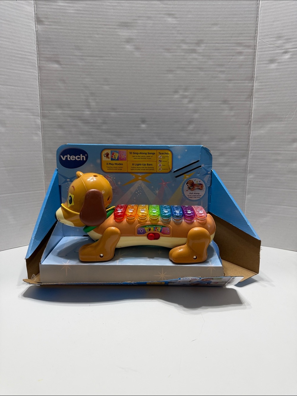 VTech Zoo Jamz Doggy Xylophone Toy - Rainbow Keys